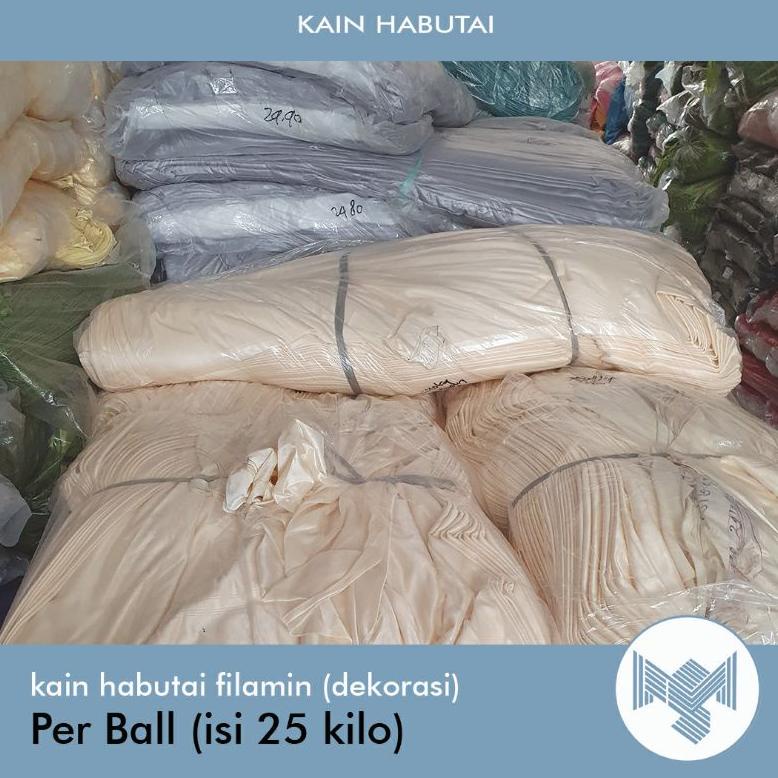 PER BALL KAIN HABUTAI ABUTAI DEKORASI BACKDROP TERMURAH FREE ONGKIR