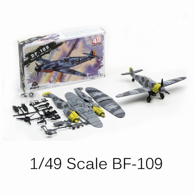 Terlaris Miniatur Pesawat Messerschmitt Bf 109 4D Model 1:49