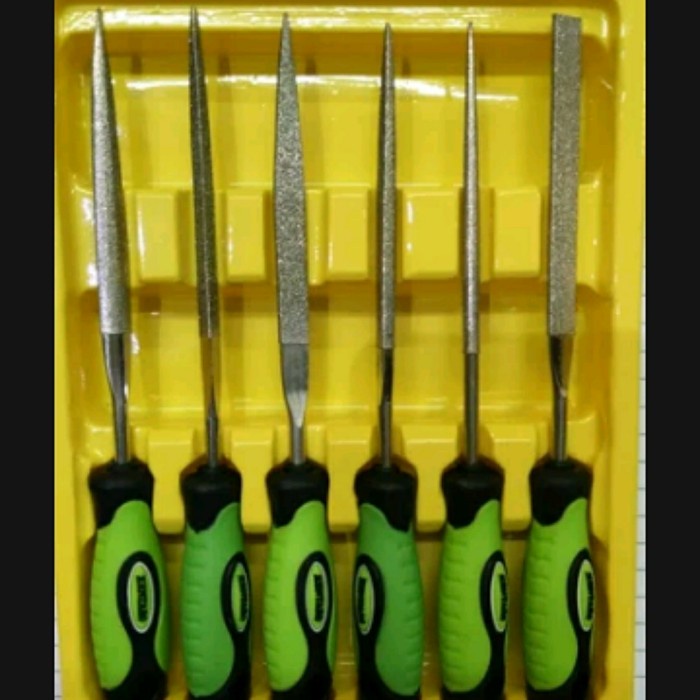 kikir diamond set 6pcs kikir intan