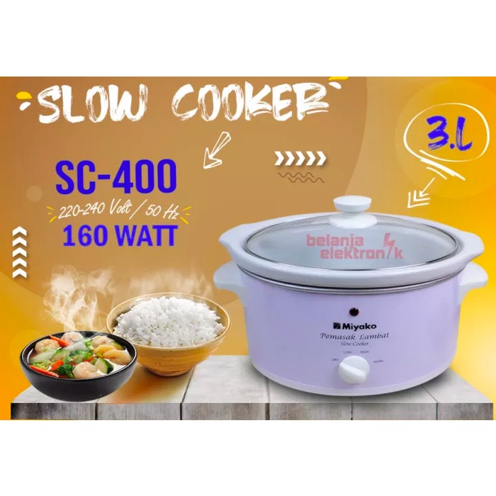 Bestseller Miyako Sc-400 Slow Cooker