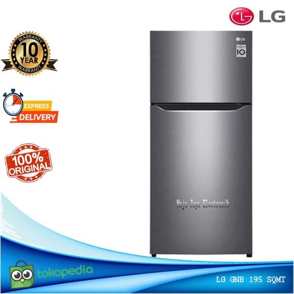 Yy0693 Kulkas 2 Pintu Lg Gnb 195 Sqmt Low Watt Inverter Garansi 10 Th