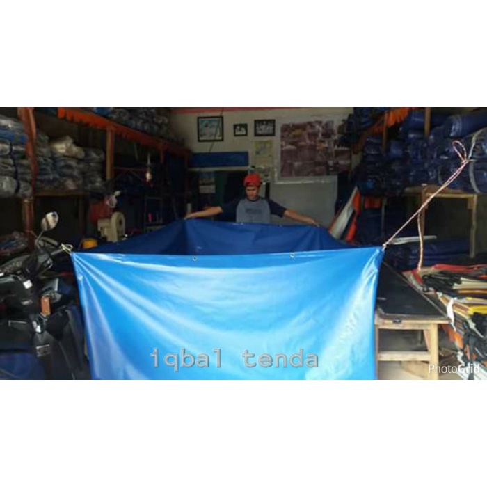 Terlaris Kolam Terpal Kotak Ukr 3 X 1.5 X 1. Orchid