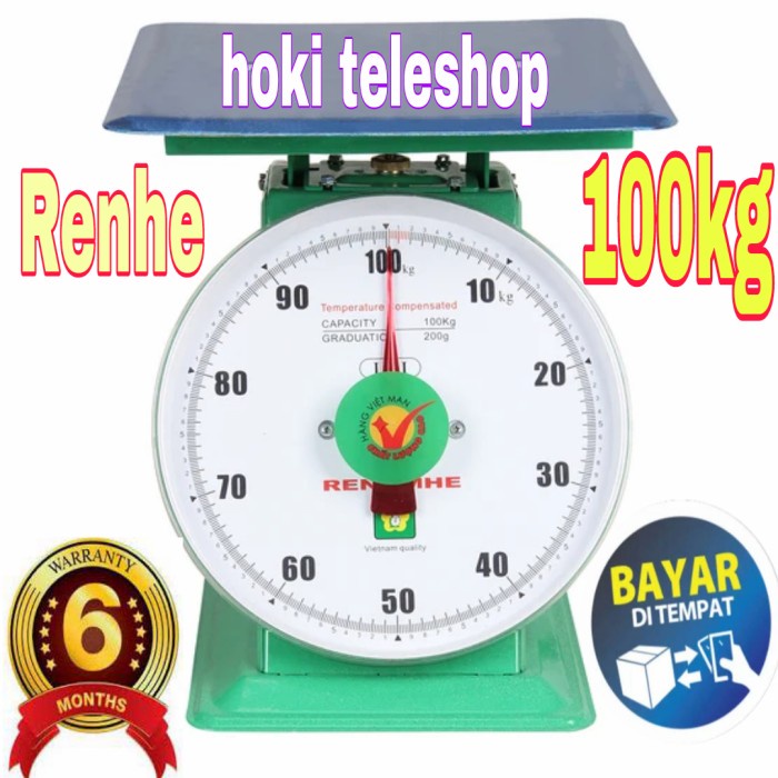 100kg timbangan manual/timbangan jarum/timbangan duduk