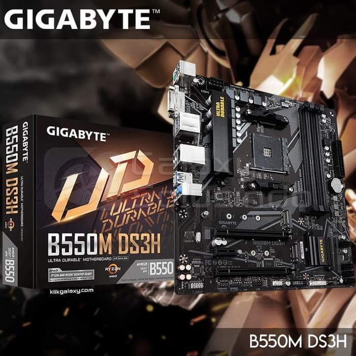 GIGABYTE B550M DS3H (Socket AM4)