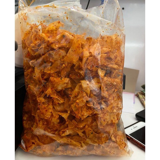 

➥bd Kirim Langsung❉➤ kripset legends / keripik singkong pedas kemasan 500gr. Z69 ❀