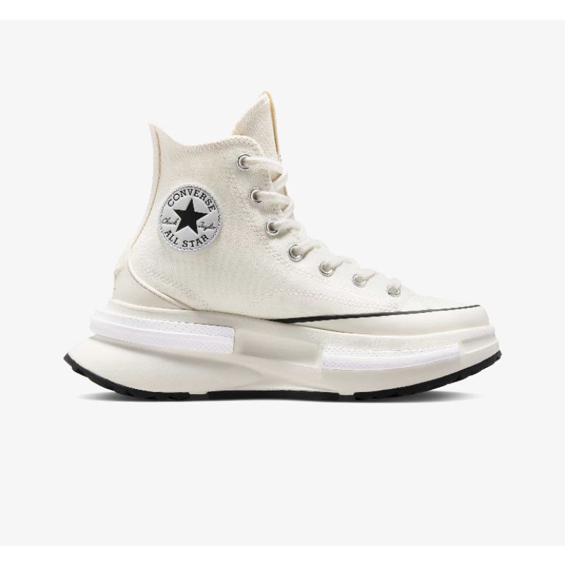 Sepatu Sneakers Wanita CONVERSE Run Star Legacy CX Egret Black White Original A00868C