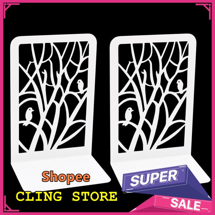 

GRATIS ONGKIR 1 PASANG PENYANGGA BUKU/METAL BOOKSTAND/STAND BUKU/HOLDER BUKU