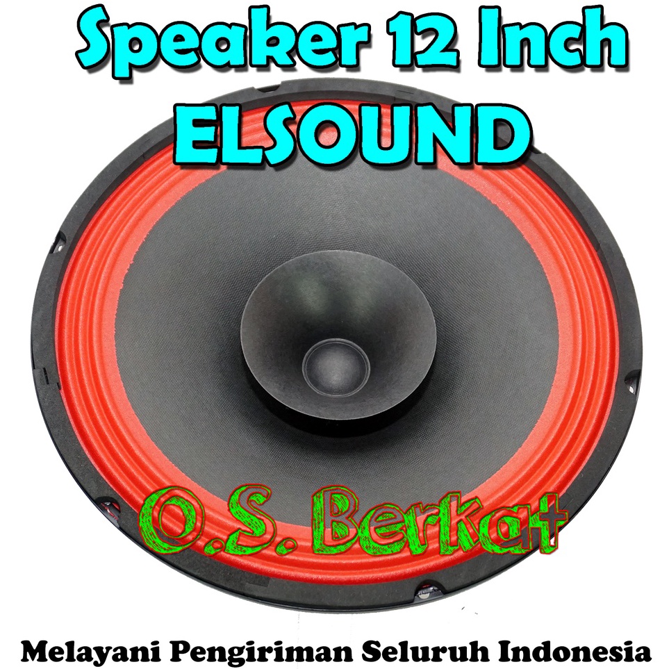 ➱➴≛❉ Woofer Fullrange 12" / Speaker Bass 12 in / Woofer Elsound 12 Inch / Woofer Speaker Full range Terbatas