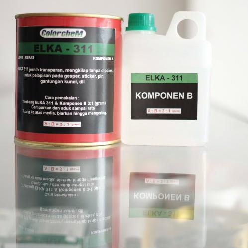 @@@@] Resin Elka 311 / Resin Bening Keras / Super Clear Hard Resin 1set