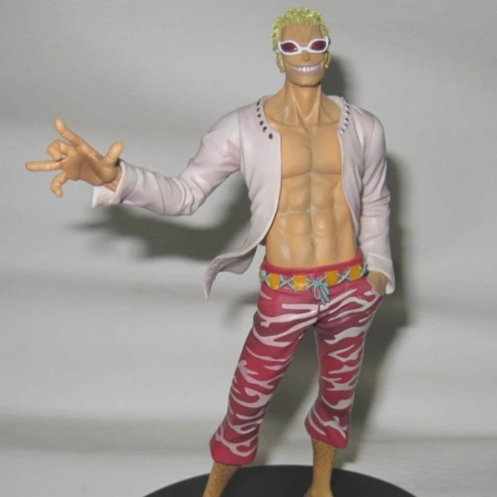MUST HAVE ACTION FIGURE ONE PIECE PVC DXF GRANDLINE DOFLAMINGO CORAZON TERMURAH