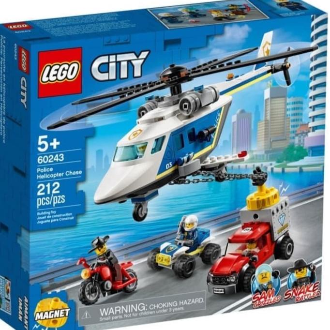 LEGO 60243 CITY Police Helicopter Chase