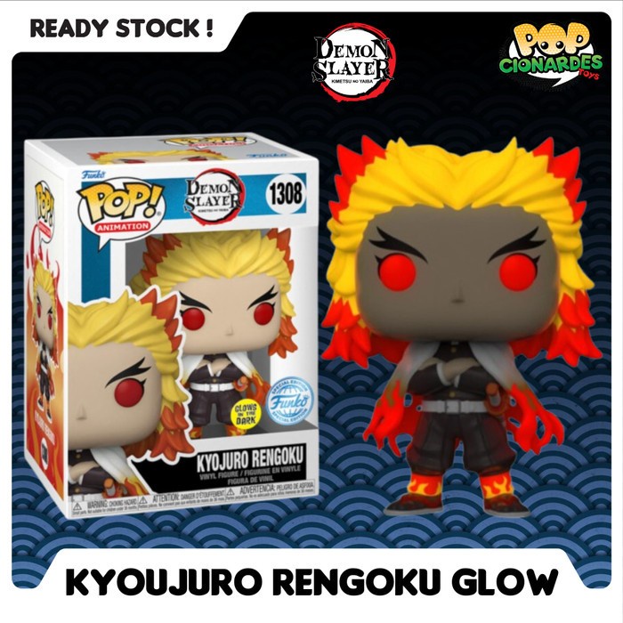Funko Pop Animation - Demon Slayer - Kyojuro Rengoku Glow #13