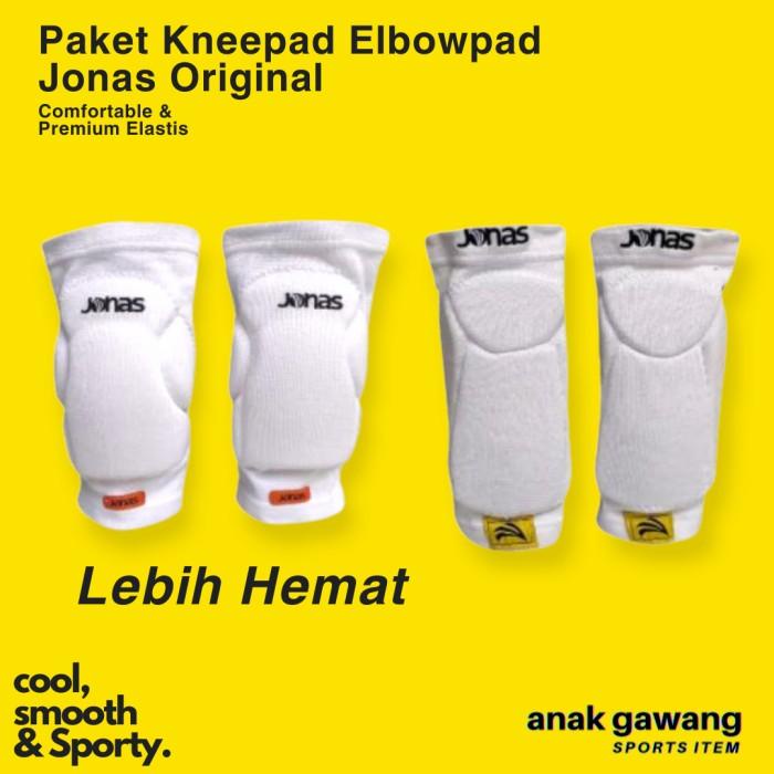 Kneepad Futsal Jonas V2 Knee Pad Elbow Pad Deker Pelindung Lutut Kiper