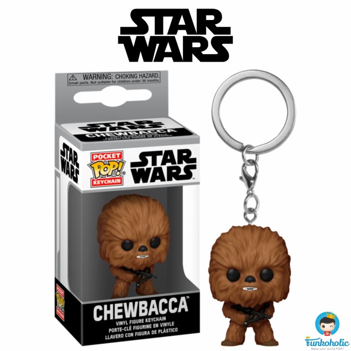 Funko Pocket Pop Keychain Star Wars - Chewbacca