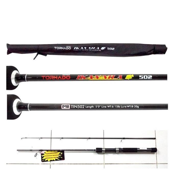 JORAN CARBON PREMIUM TORNADO IKAN NILA 150 165 180 KUAT DAN LENTUR