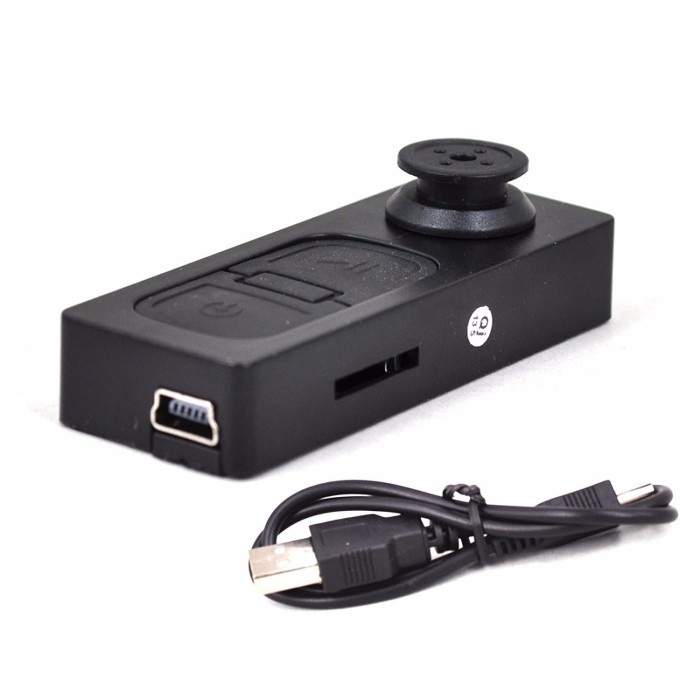 HOT SALE SPY CAMERA MINI BUTTON - KAMERA PENGINTAI KANCING BAJU TERBARU
