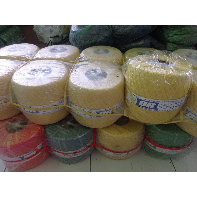 (1kg Utuh) Talia Rafia Cap OR Sekilo an Original Kuat Kokoh Tidak Gampang Putus Berkualitas