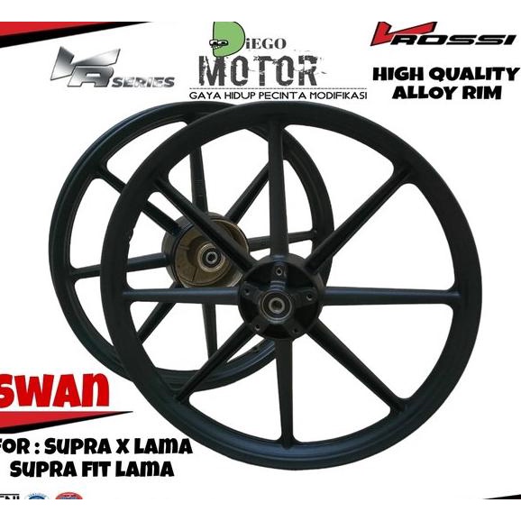 Velg Racing Honda Supra X 110 - Supra Fit Lama - Velg VRossi Palang 8 Depan Belakang