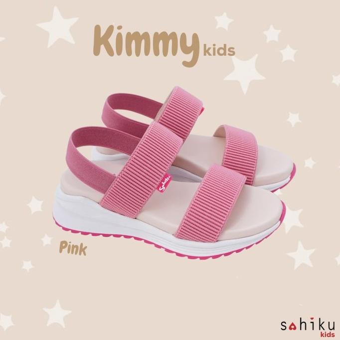 KIMMY KIDS - Sahiku Sepatu Sandal Anak Perempuan Sandal Elastik