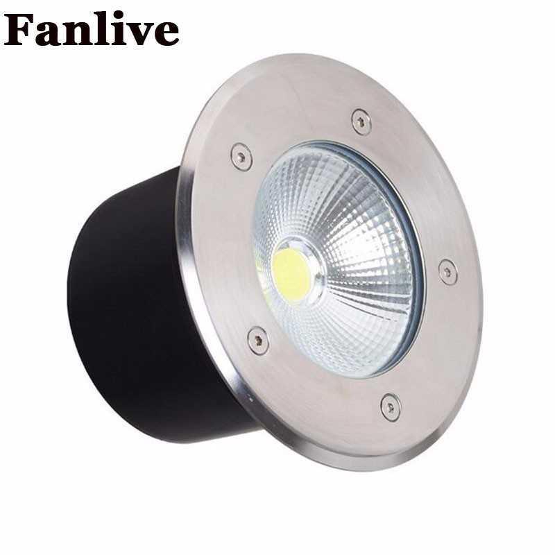 FANLIVE Lampu Taman Hias Ground Light Waterproof Warm White 2000K 10W - FA-12