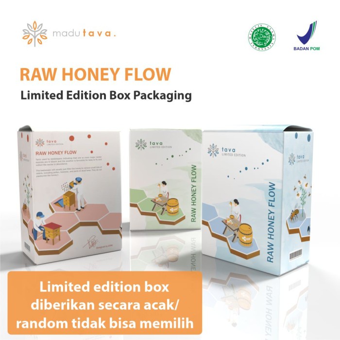 

Madu Murni Tava 1Kg Nektar Bunga Pure Raw Honey Sarang Ala