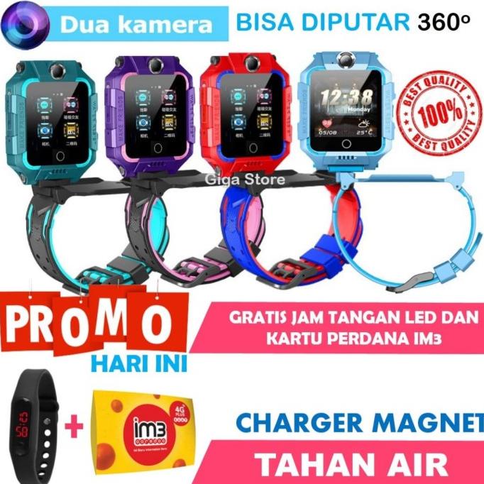 Jam Imoo Imo Z6 Tahan Air Dua Kamera Rotasi 360 Smartwatch Anak Z6
