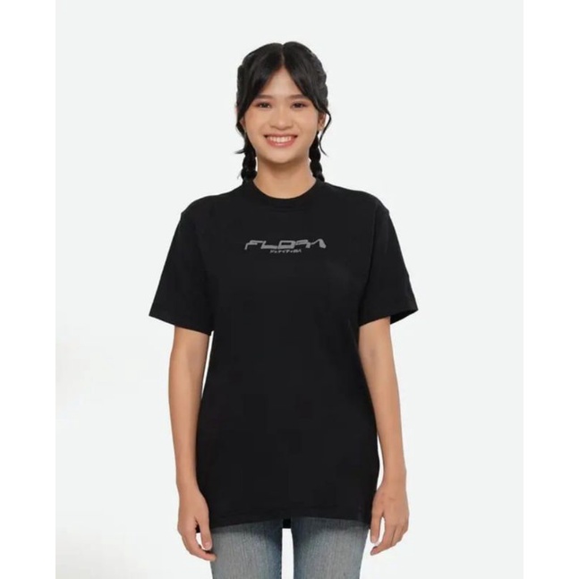 Erigo T-shirt basic series Flora Jkt48 Black Unisex