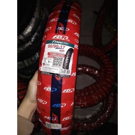 Ban luar belakang tubles fdr flemmo pro 80 90 17 utk supra x 125 fit New revo absolute blade dll