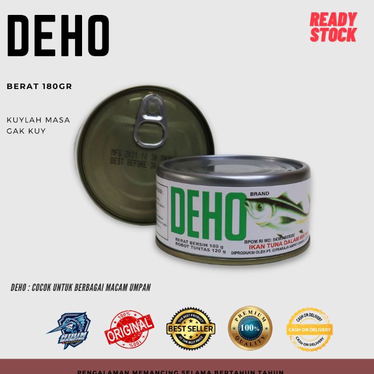 

Seller Deho kaleng 180gram Kemasan Baru S64 ✹