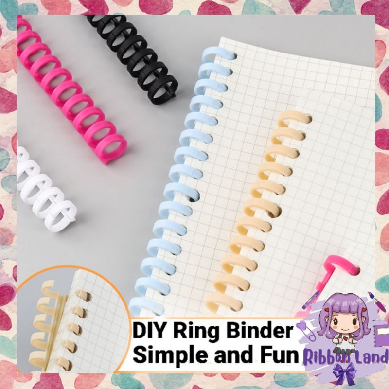 

DIY SET RING DIVIDER KERTAS A5 20 Ring / Lubang