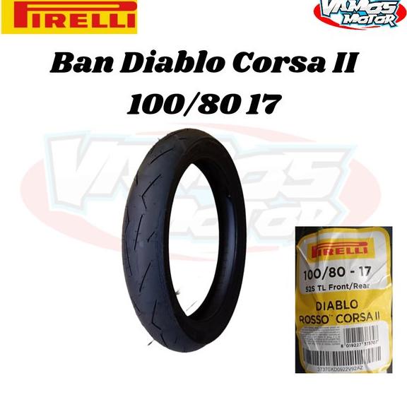 Ban Firelli 100 80 17 Diablo Rosso Corsa II