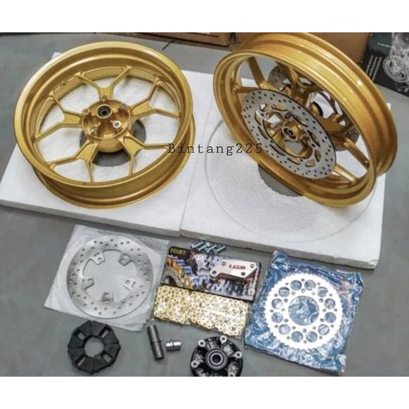 paket Velg R15 V3 velg R15 VVA tapak lebar triple disk