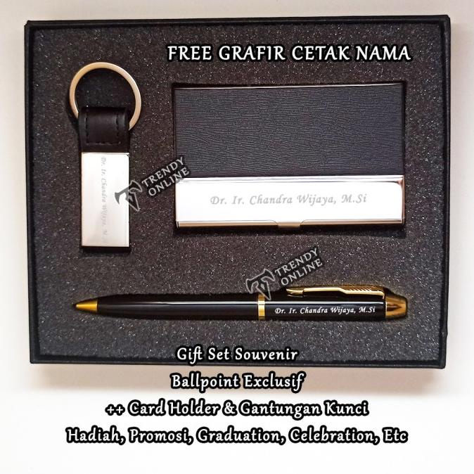 

Gift Set Custom Souvenir Pulpen, Ballpoint Custom Hadiah Kado