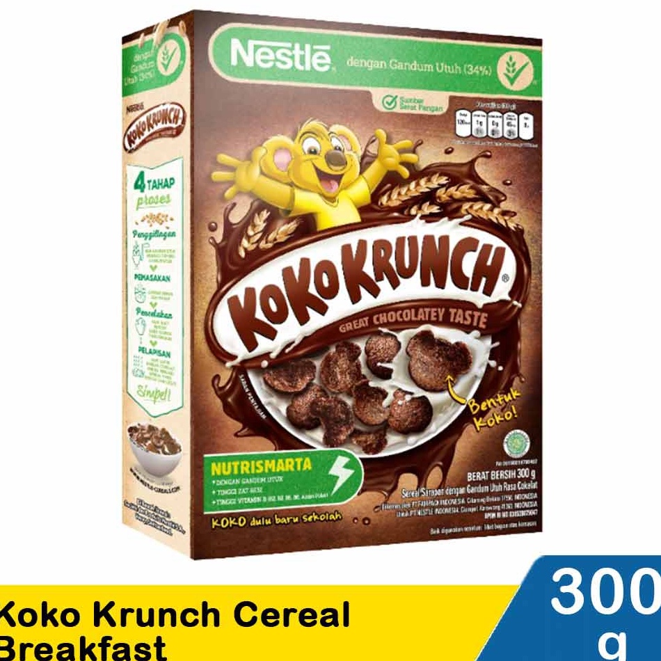 

Hot Item EXP APRIL 2024 NESTLE KOKO KRUNCH CEREAL 300GR / koko crunch 300 / koko krunch 300gram /koko krunch 330gram