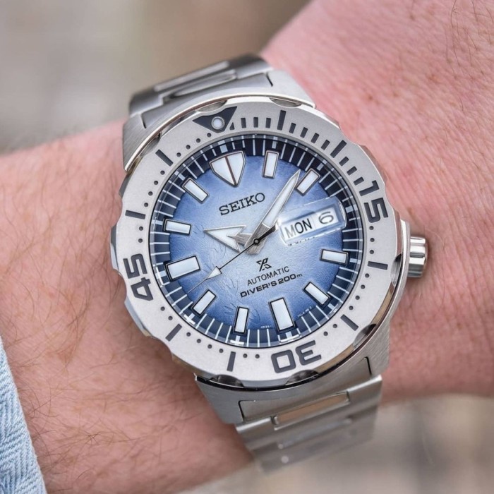 PROMO SEIKO PROSPEX SRPG57K1 ANTARTICA MONSTER SAVE THE OCEAN SRPG57 TERMURAH