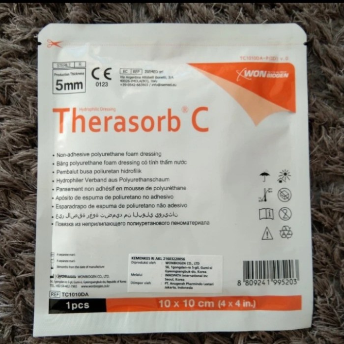 Terlaris Therasorb 10 Cm X 10 Cm, Therasorb C, Therasorb Algiplus Alginate