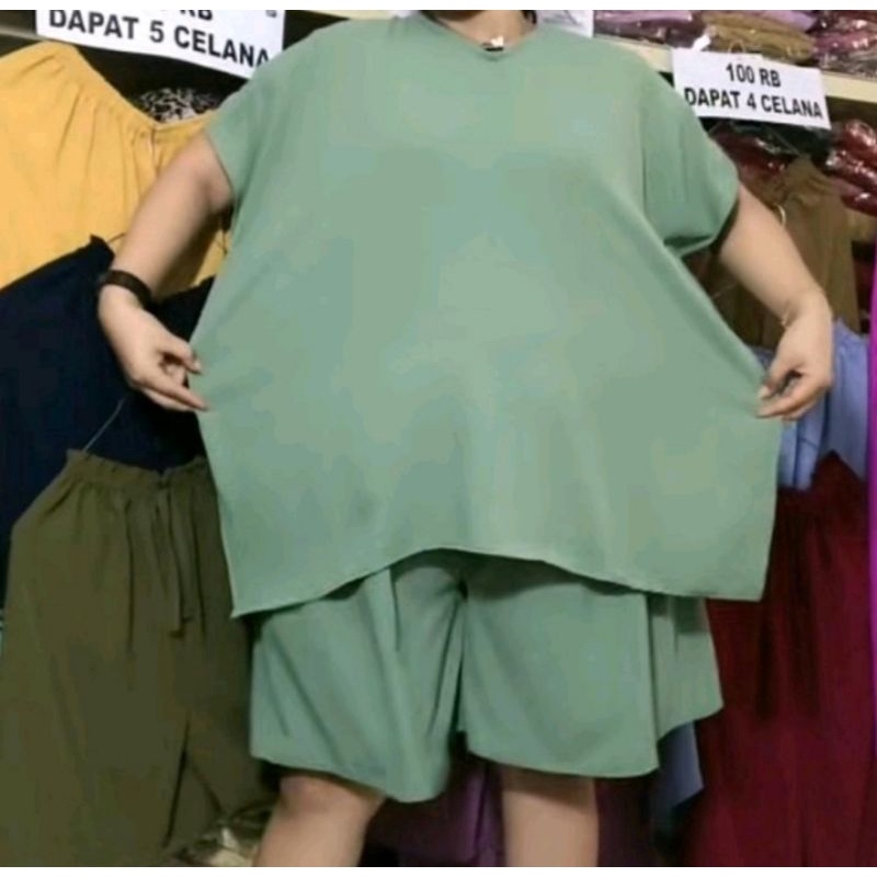 setelan jumbo bigseze ld 150