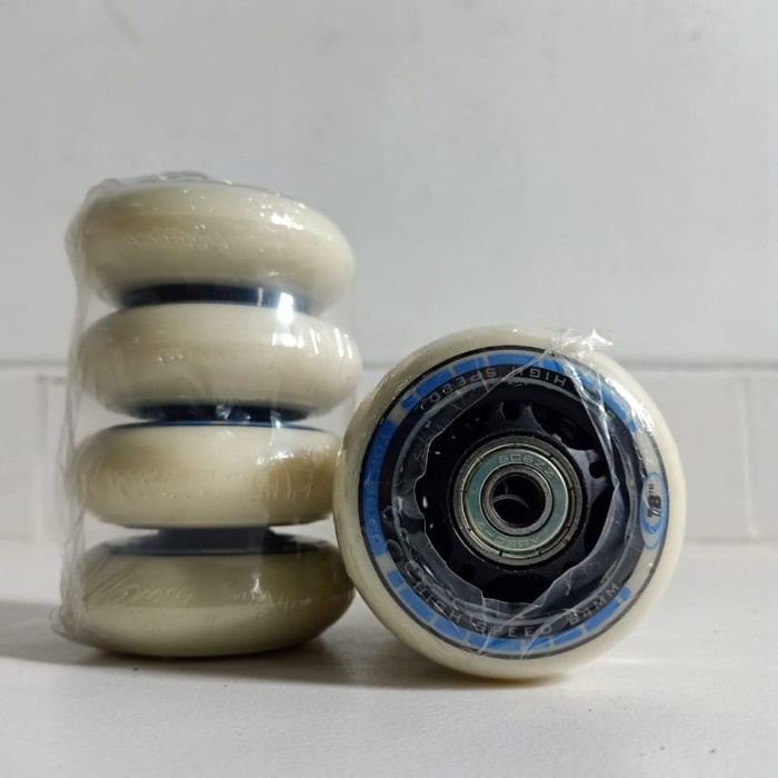 BAN SEPATU RODA BAN KARET 70MM (INCLUED BEARINGS)