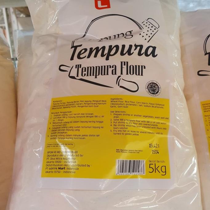 

Choice L Tepung Tempura 5kg-Tepung Instan 5000gr-Flour-Grosir-Murah
