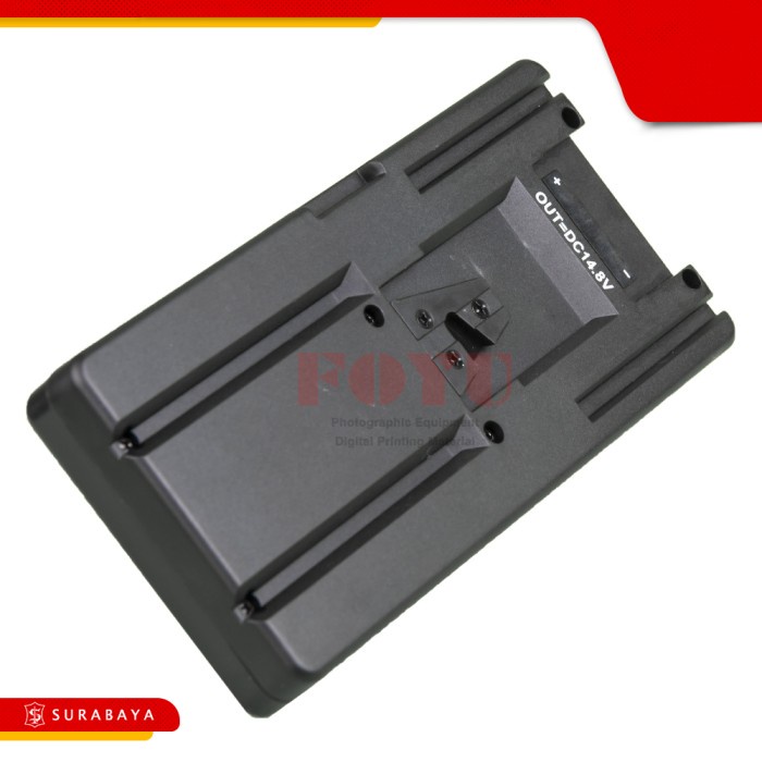 FLASH SALE ADAPTER CONVERTER CONNECTOR BATERAI LITHIUM V MOUNT BP-V TO NP-F TERMURAH