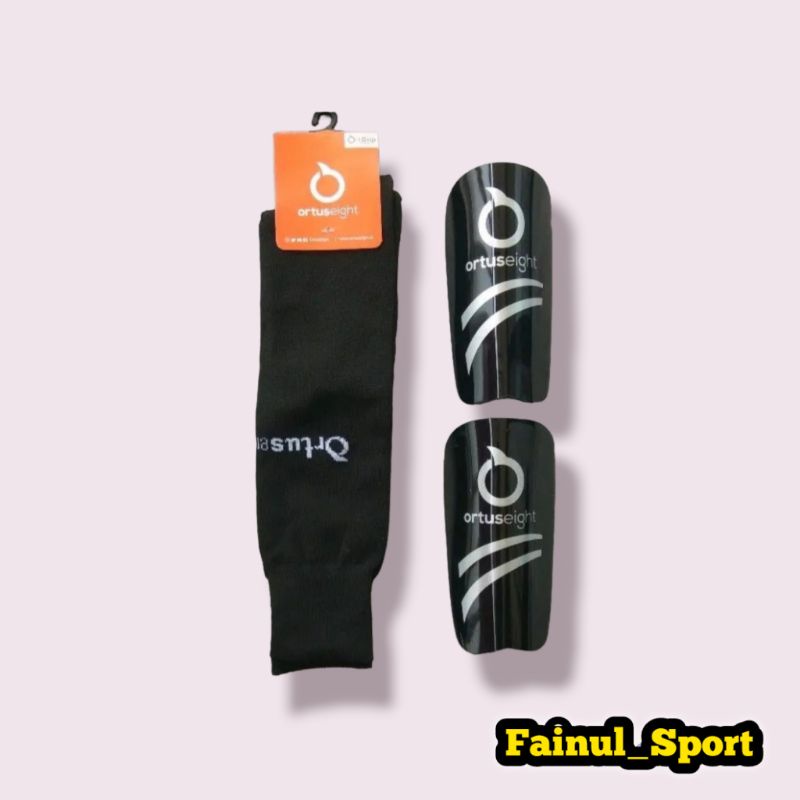 KAKI DEKER, Paket 2 Kaos Kaki Futsal dan Pelindung Tulang Kering Deker Anak KAKI + DEKER, KAOS KAKI 