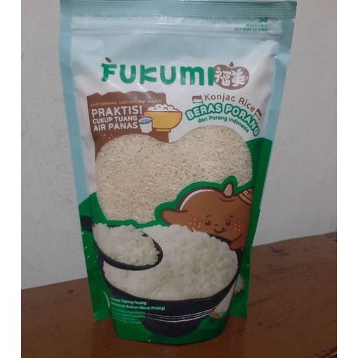 

DISKON BRANDS FESTIVAL Fukumi Beras Porang Pouch 1 Kg !