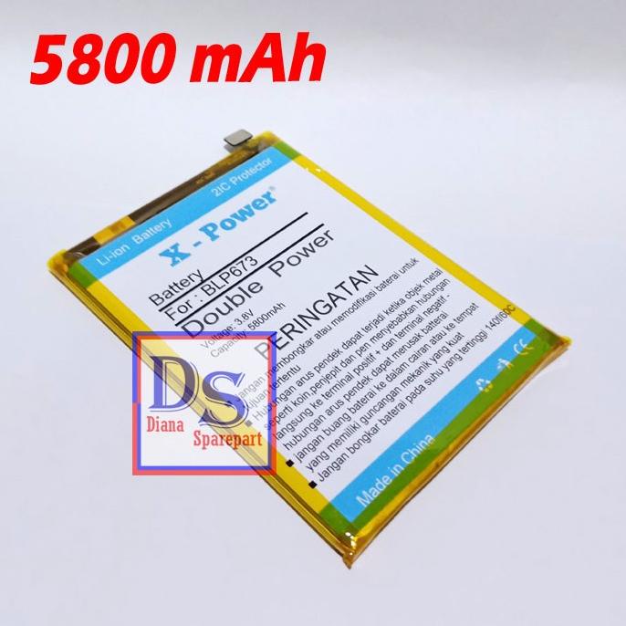 Baterai Oppo A31 CPH2015 BLP673 Batu Batre Battery Tanam Double Power
