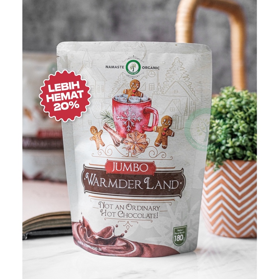 

Best seller JUMBO WARMDERLAND - HOT CHOCOLATE PREMIX 180GR NBN