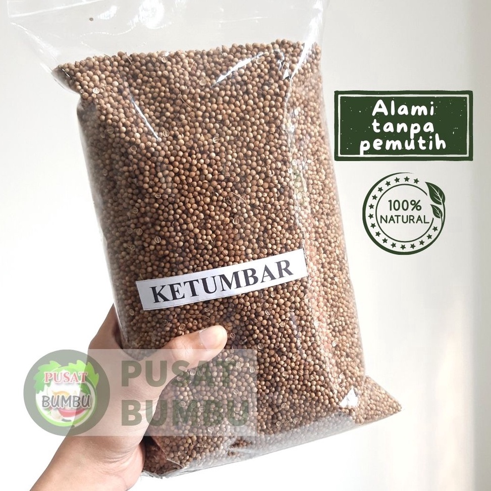 

Miliki Sekarang Ketumbar Butir Super 1Kg / Alami Tanpa Pemutih / Rempah Kiloan 09I