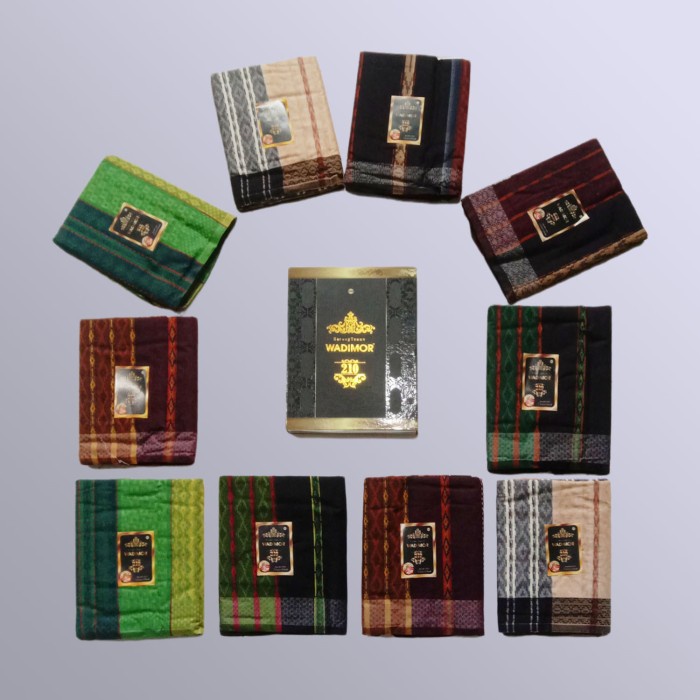 Terlaris Wadimor Sarung Tenun Premium 210