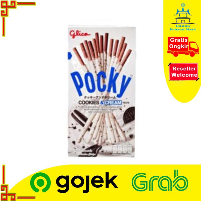 

Glico Cookies & Cream Stick Biscuit 40 Gram - POCKY