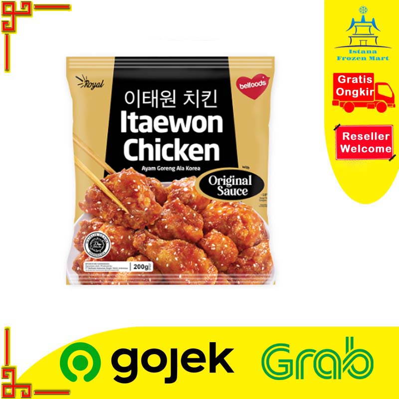 

Royal Itaewon Chicken Original 200 Gram - BELFOODS