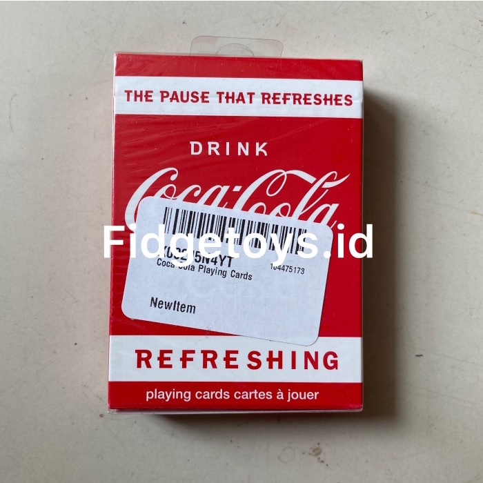 Terlaris Cardgame Bicycle Coca Cola Playing Card Deck