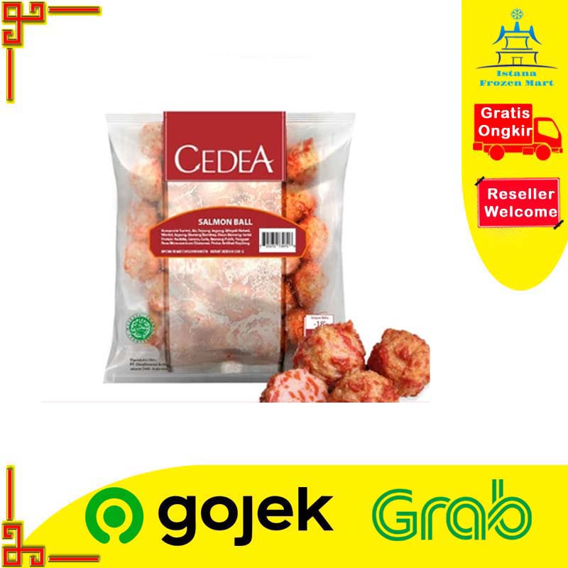 

Salmon Ball 500g / Bakso Baso Salmon - CEDEA